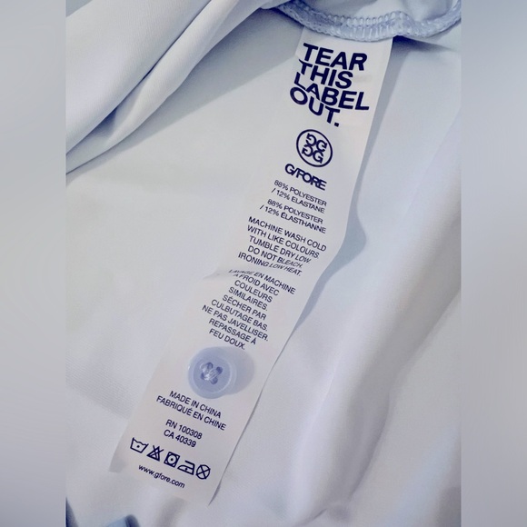 G/FORE | Men’s skull/crossbones golf polo small | NWT - Picture 7 of 7